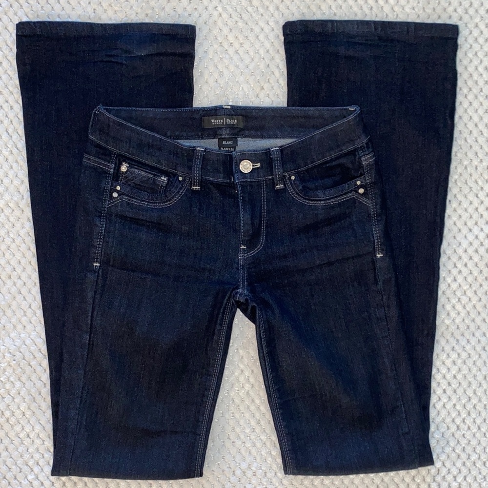 White House Black Market flare jeans